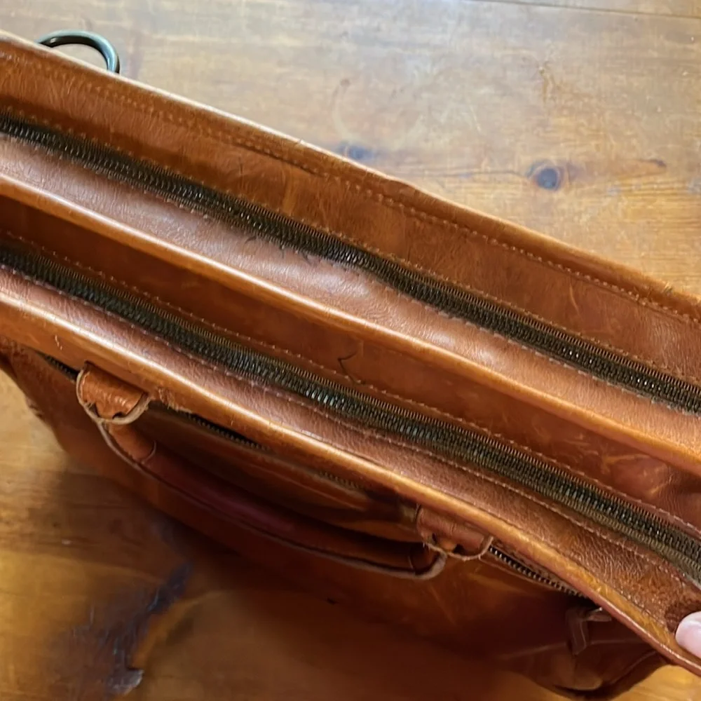 Will Leather Goods Brown Leather Men's Bag